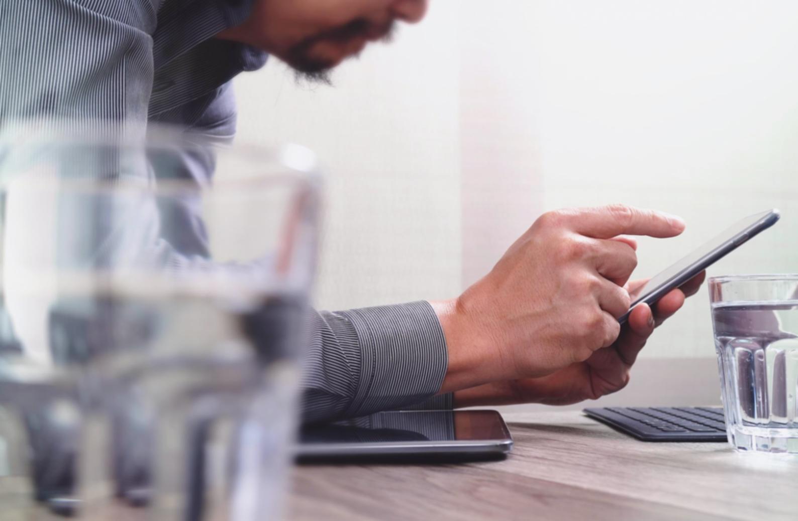 Análisis de datos SEO en pantalla